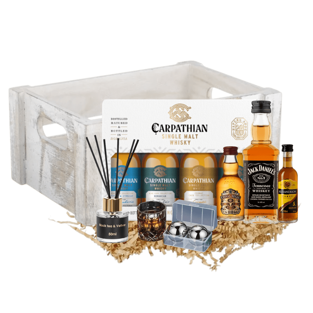 Set Cadou Premium cu bauturi spirtoase | Cos-Cadou.ro